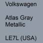 Preview: Volkswagen, Atlas Gray Metallic, LE7L (USA).